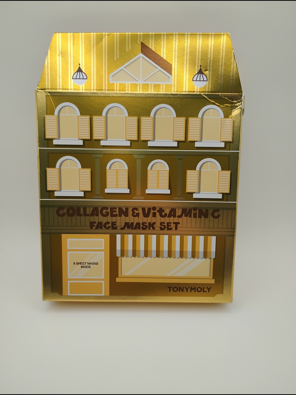 TONYMOLY Gold Collagen & Vitamin C Face Mask Set
